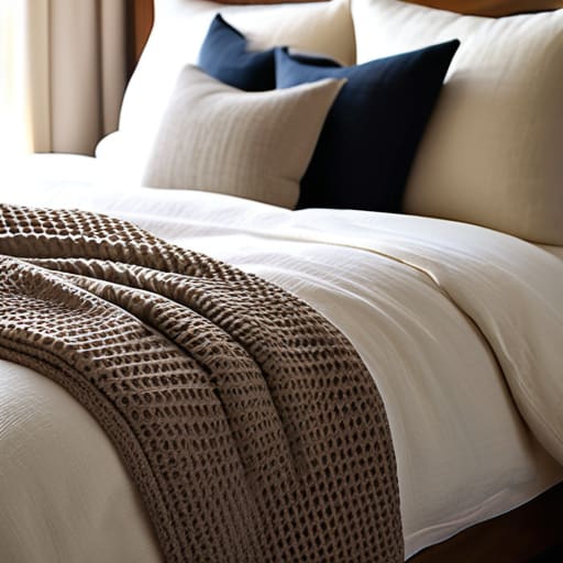 Modern Bedroom Aesthetic Through Simple Textile and Bedding Updates