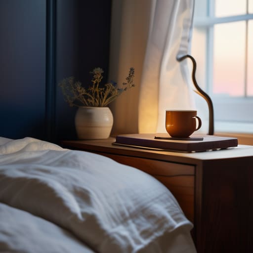 Productive evening routine for a better tomorrow.