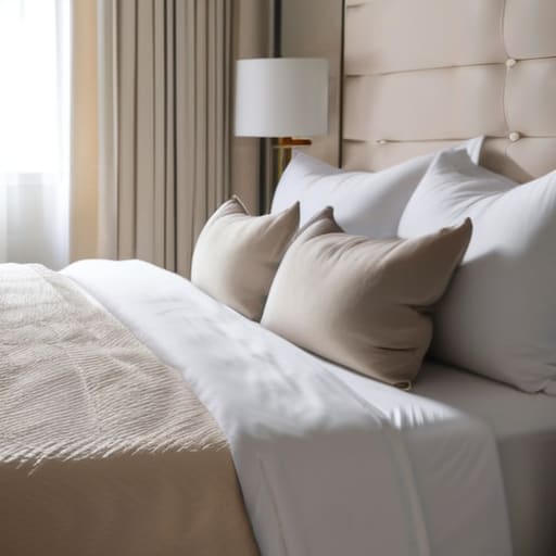 How to make your bed look luxurious.