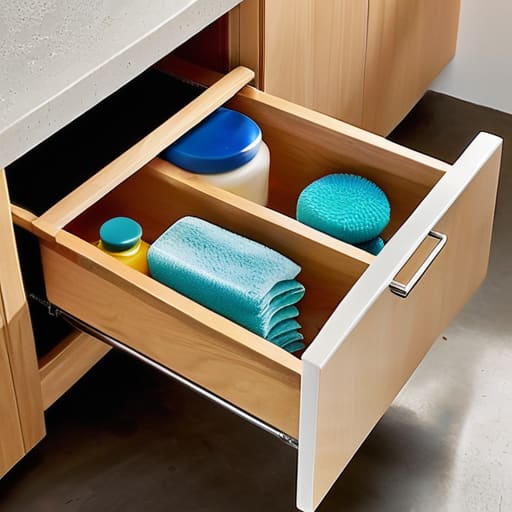 How to organize under the sink chaos.